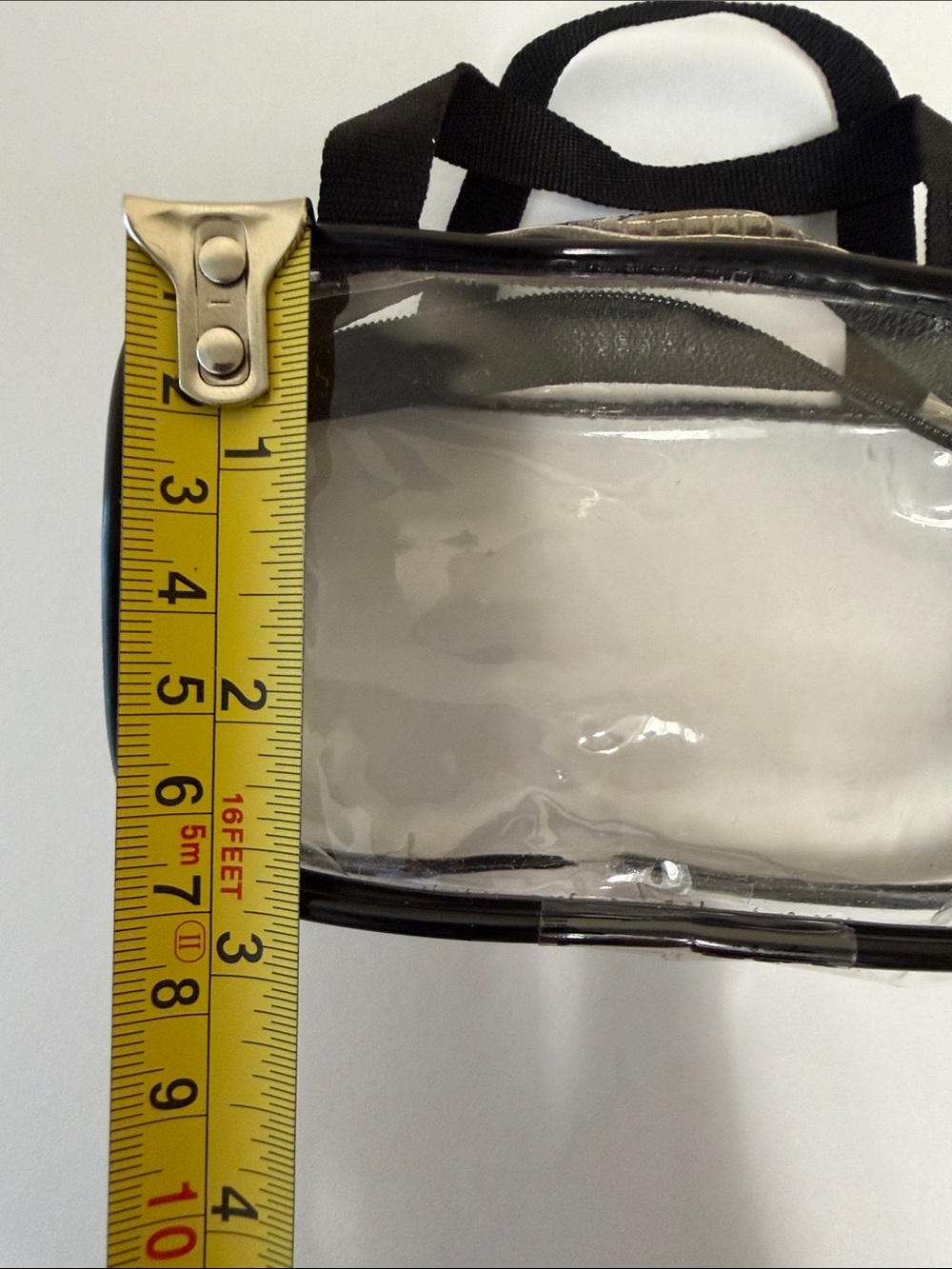 Lot of 2 Mini Clear Plastic Bags Purse Novelty Accessory - Picture 8 of 15